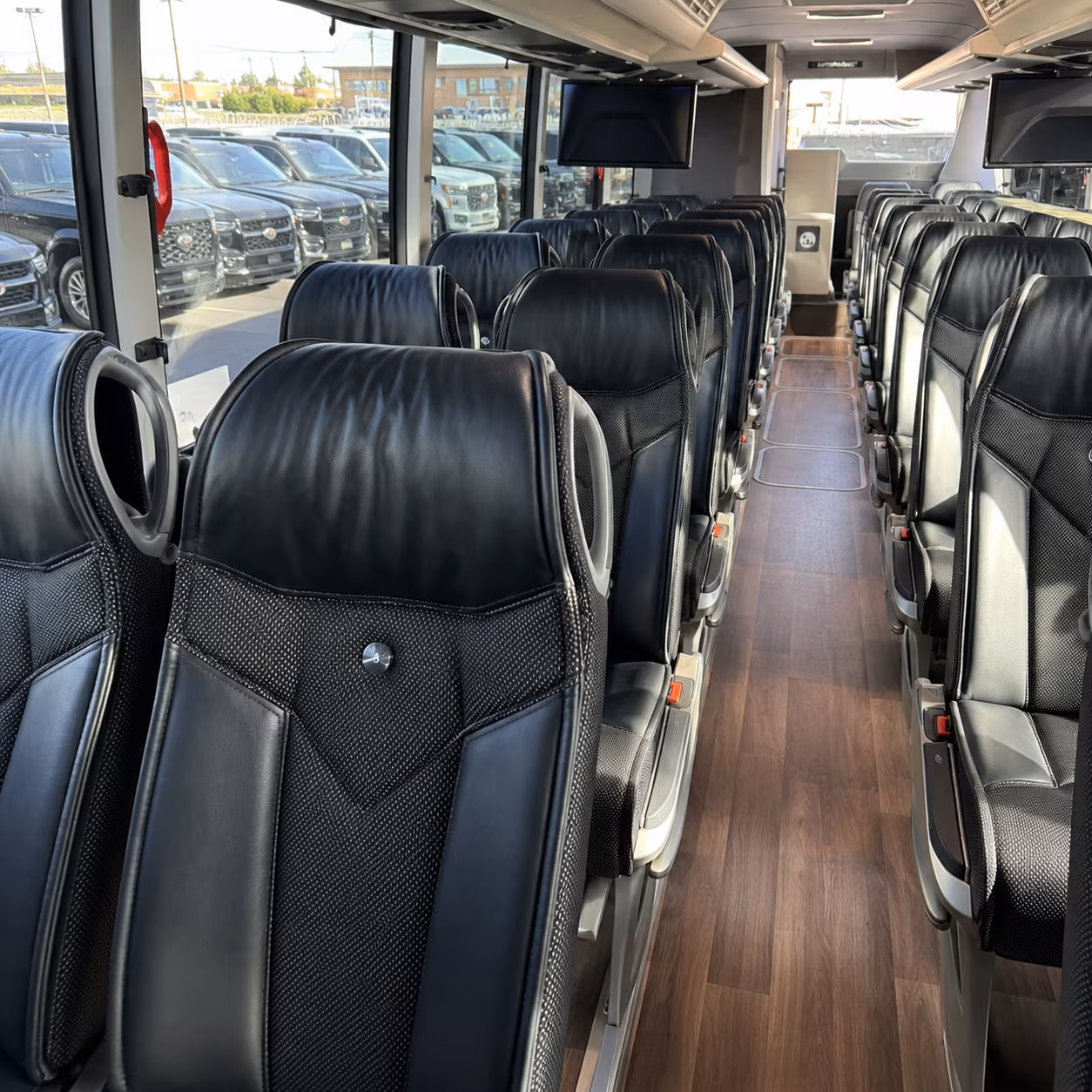 charter bus shuttle service for federal agency facilities near tamarac