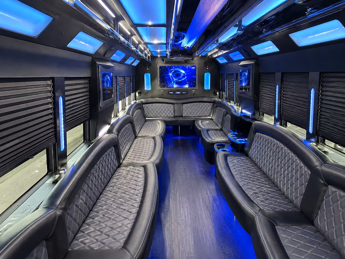 corporate party bus rental