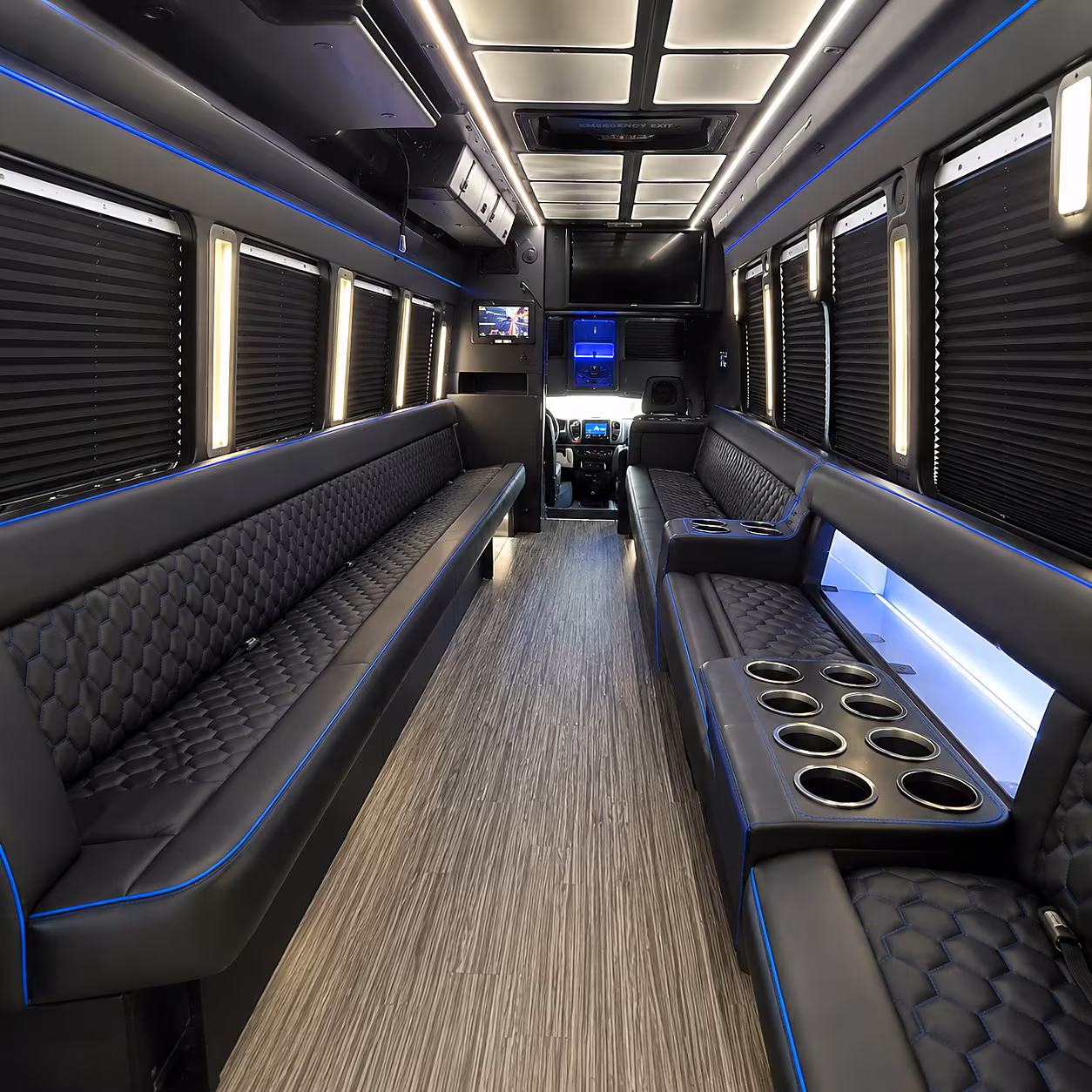 party buses for tamarac wedding parties and bridal groups