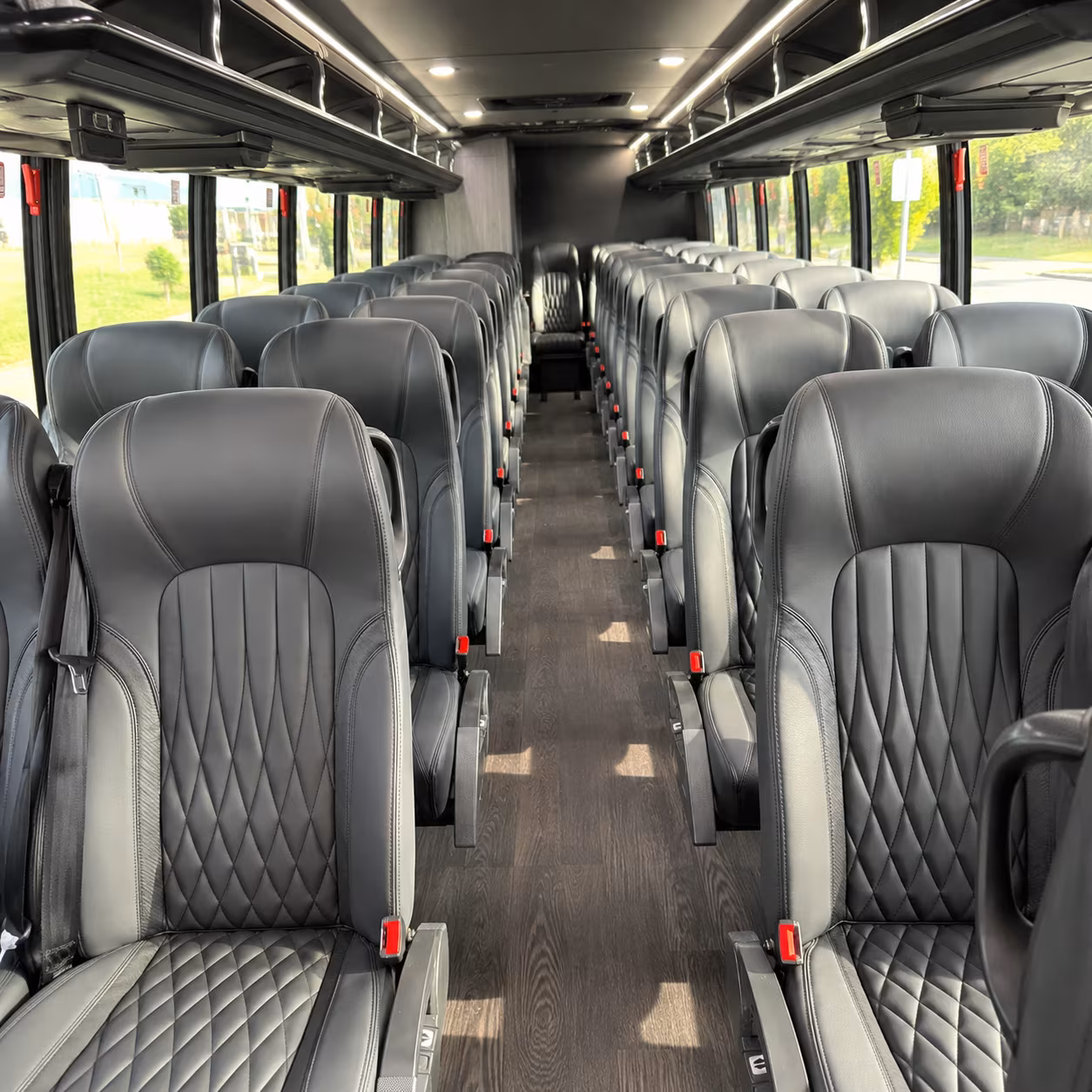 tamarac 30 passenger minibus interior
