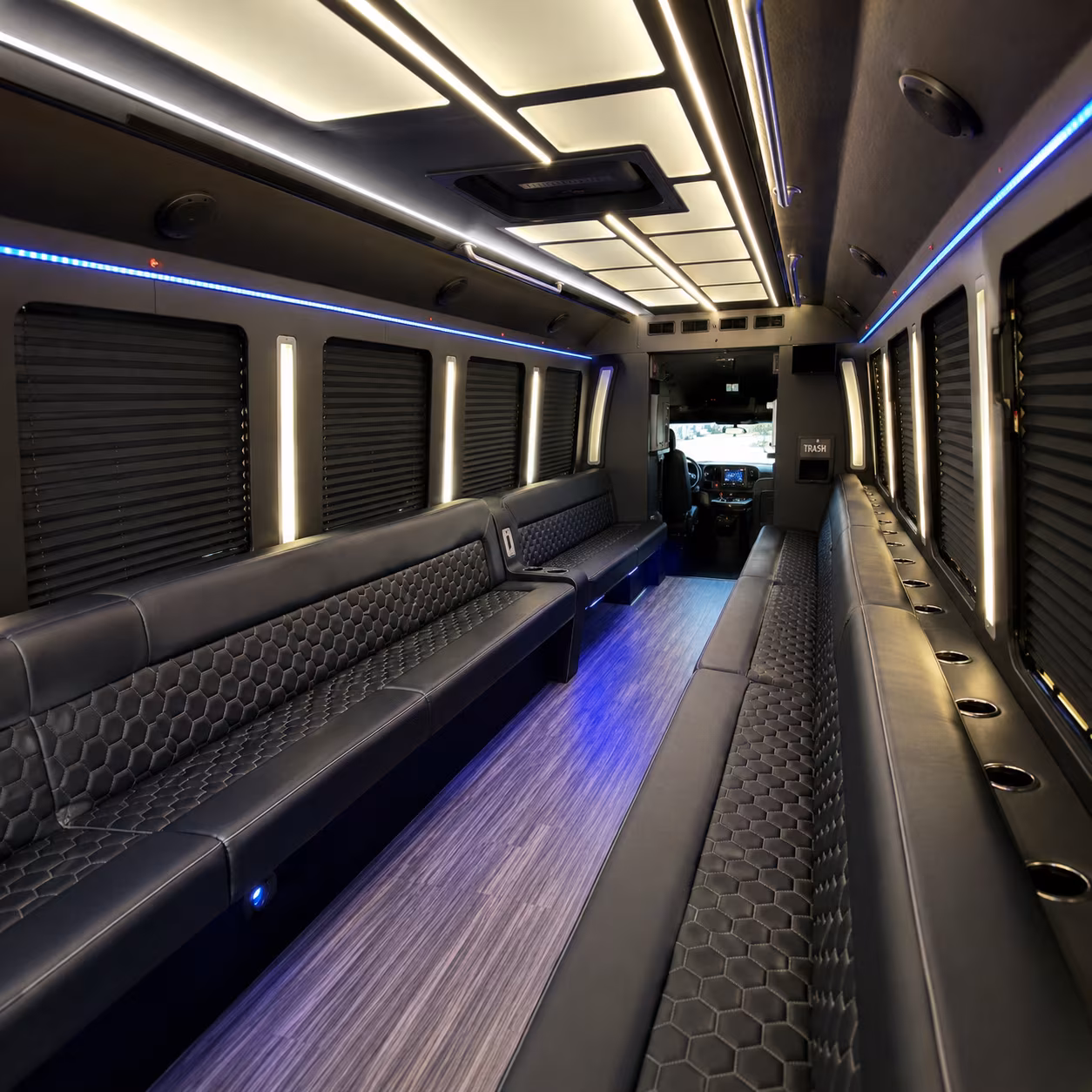 tamarac party bus inside