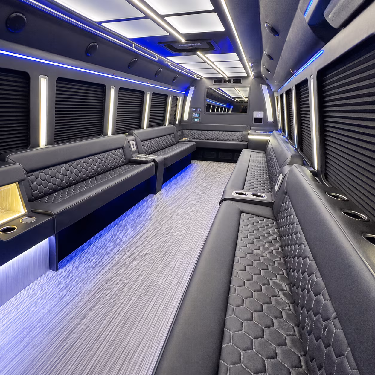 tamarac party bus interior
