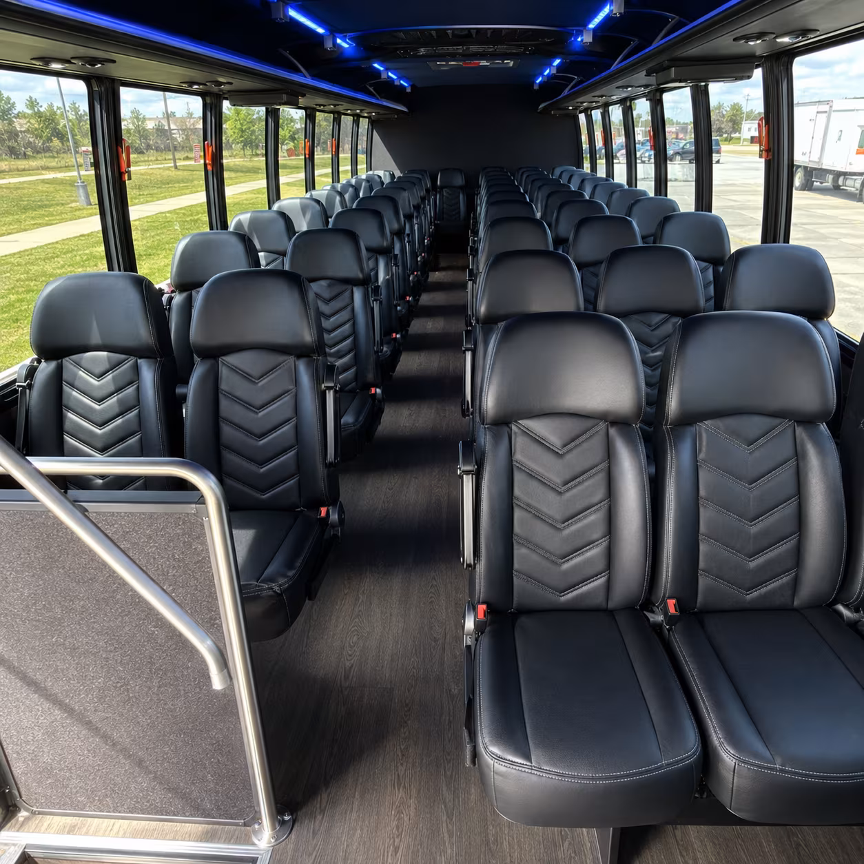 tamarac private event transportation onboard seating