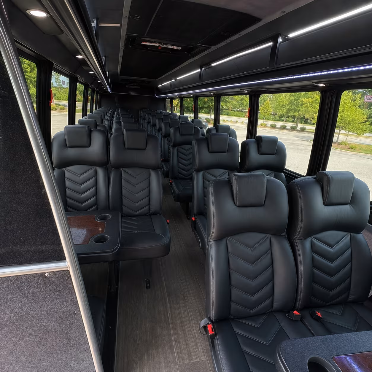 tamarac religious group transportation onboard seating