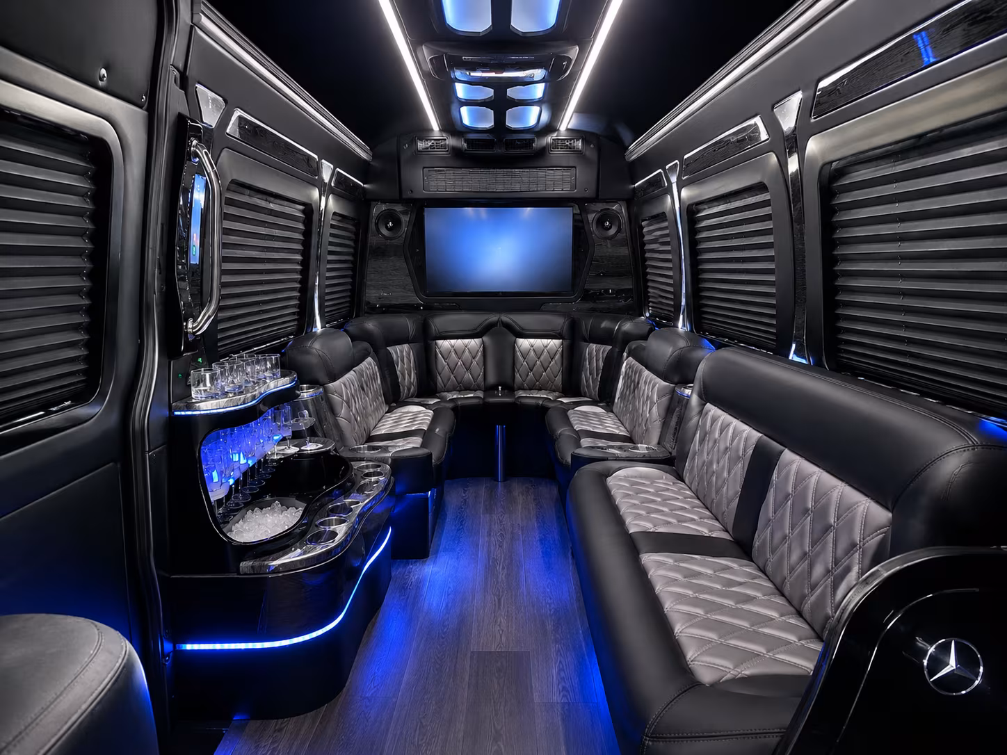 tamarac sprinter limousine interior