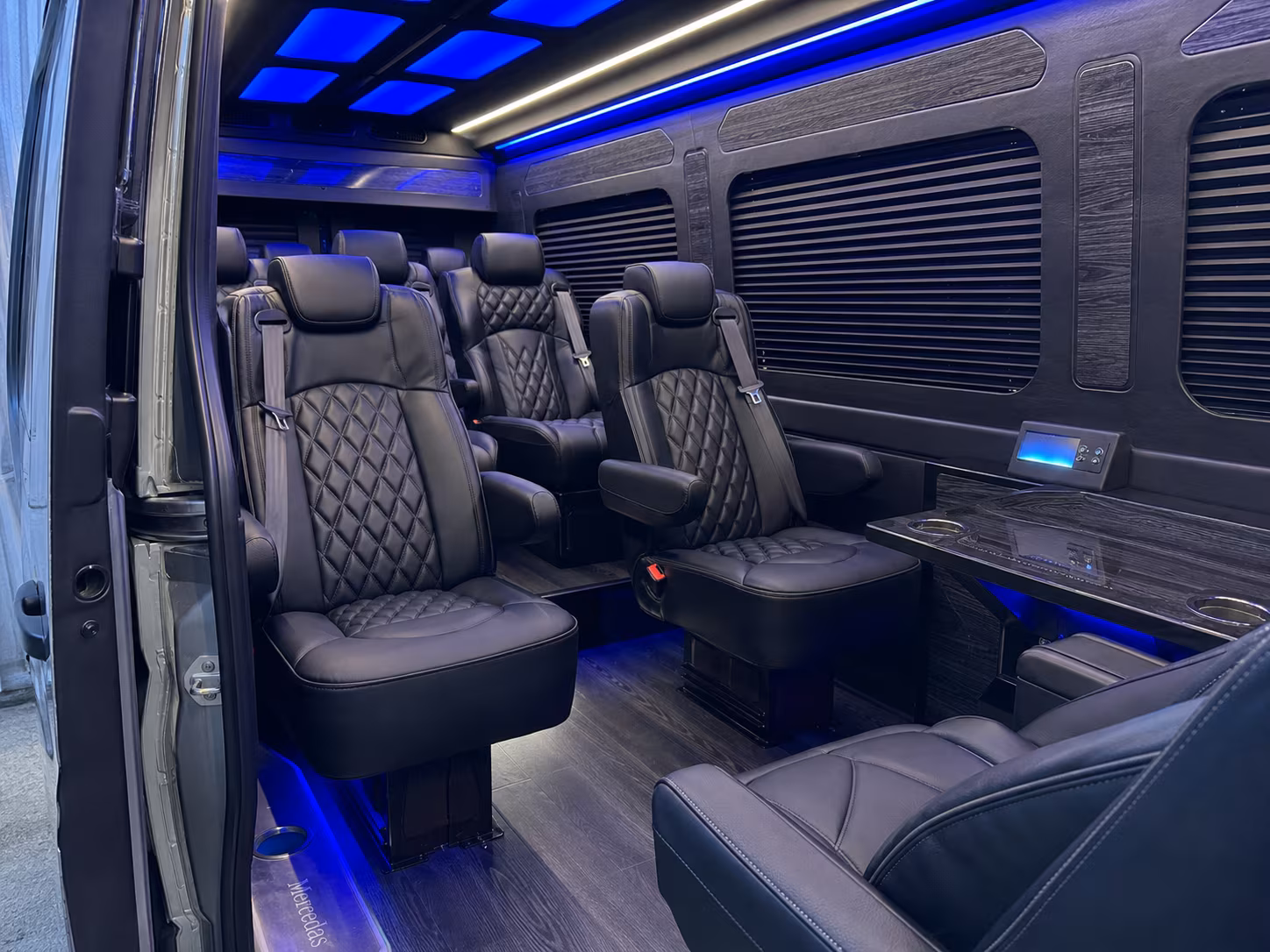 tamarac sprinter van with driver interior