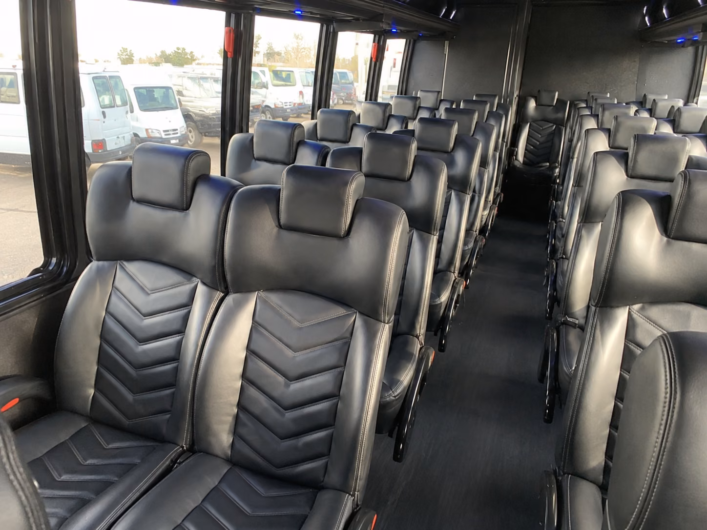 tamarac wedding transportation onboard seating